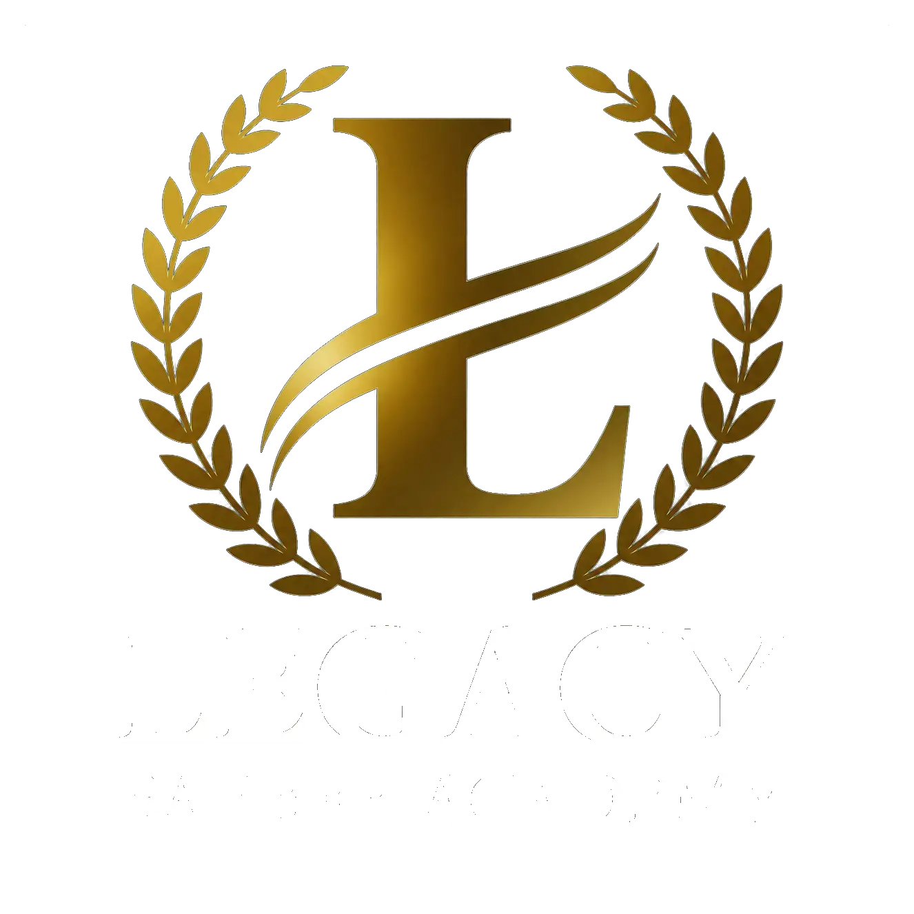 Gold laurel wreath logo used as a placeholder for our Kennewick barber's photo at Legacy Barbershop Sensory Friendly